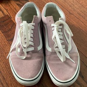 Lilac low-top Vans